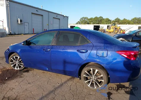 2019 Toyota Corolla Se from USA, damaged, VIN 2T1BURHE5KC152771